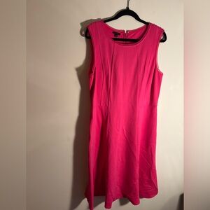 Talbots Vibrant Pink Dress